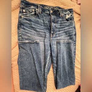 American eagle jeans size 14 short